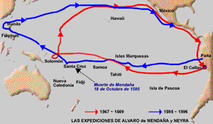 Expediciones de Alvaro de Mendaña