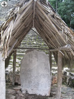 Estela 11. Grupo Cobá.