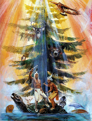 "El Árbol de la Paz iroqués" Oren Lyons