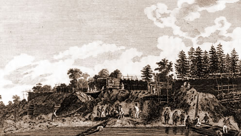 Asentamiento Nuu-chah-nultt en 1790.