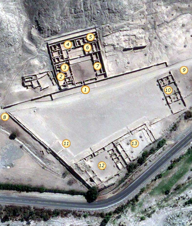 Tambo Colorado. Google Earth