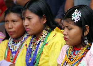 Mujeres Emberá Chamí