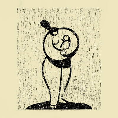 Bachué. Ilustración de Gabriela Varela