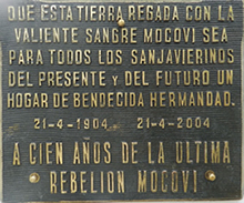 Placa Conmemorativa