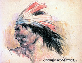 "El Charrúa"  José Luis Zorrilla