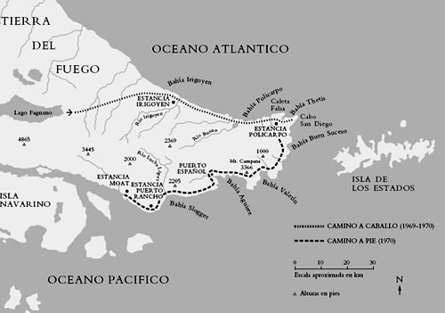 Mapa Anne Chapmann
