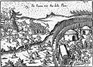 Indios Timbúes y fuerte Buena Esperanza (1536).