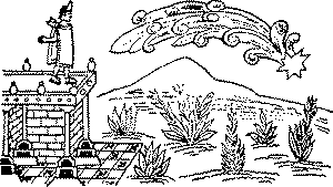 Moctezuma observa el cometa